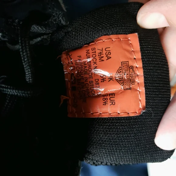 Harley-Davidson Men's Vardon Waterproof Black Riding Shoe - Picture 7 of 7